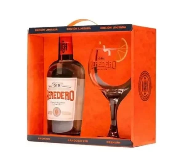 GIN KIT HEREDERO ESTUCHE + COPA 750CC