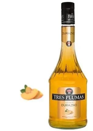 TRES PLUMAS DURAZNO