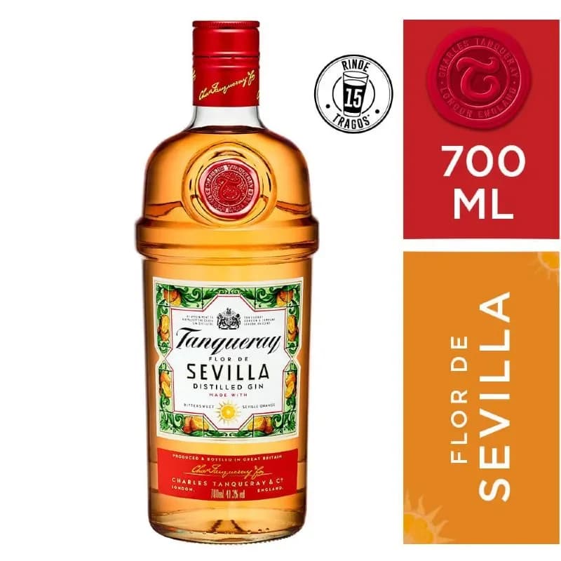 GIN TANQUERAY SEVILLA 750CC