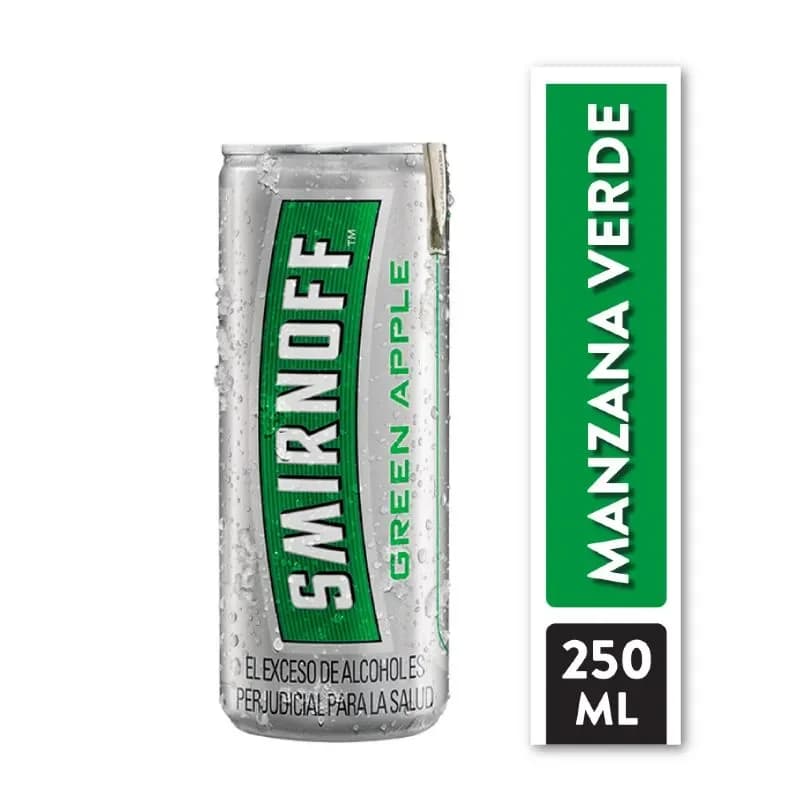 SMIRNOFF ICE LATA MANZANA