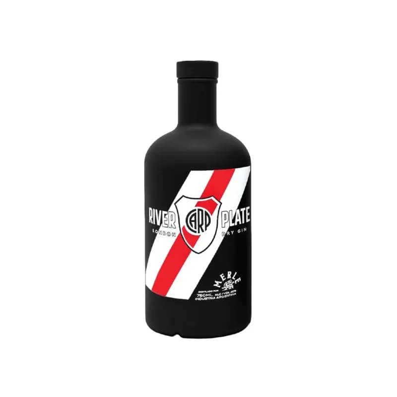 GIN RIVER PLATE  NEGRO DRY HERBAL 750CC
