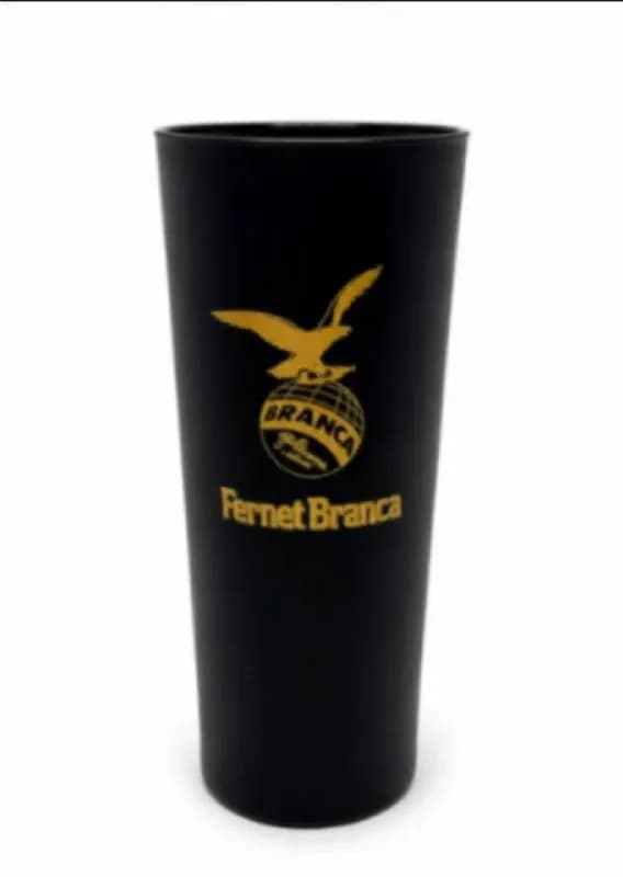 VASO FERNET BRANCA NEGRO DORADO 750CC