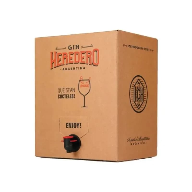 GIN HEREDERO BAG IN BOX ORIG POMELO 10L