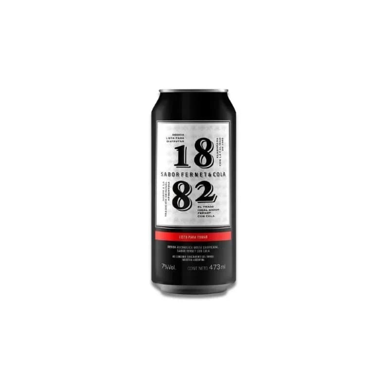 FERNET 1882 CON COCA LATA 473CC