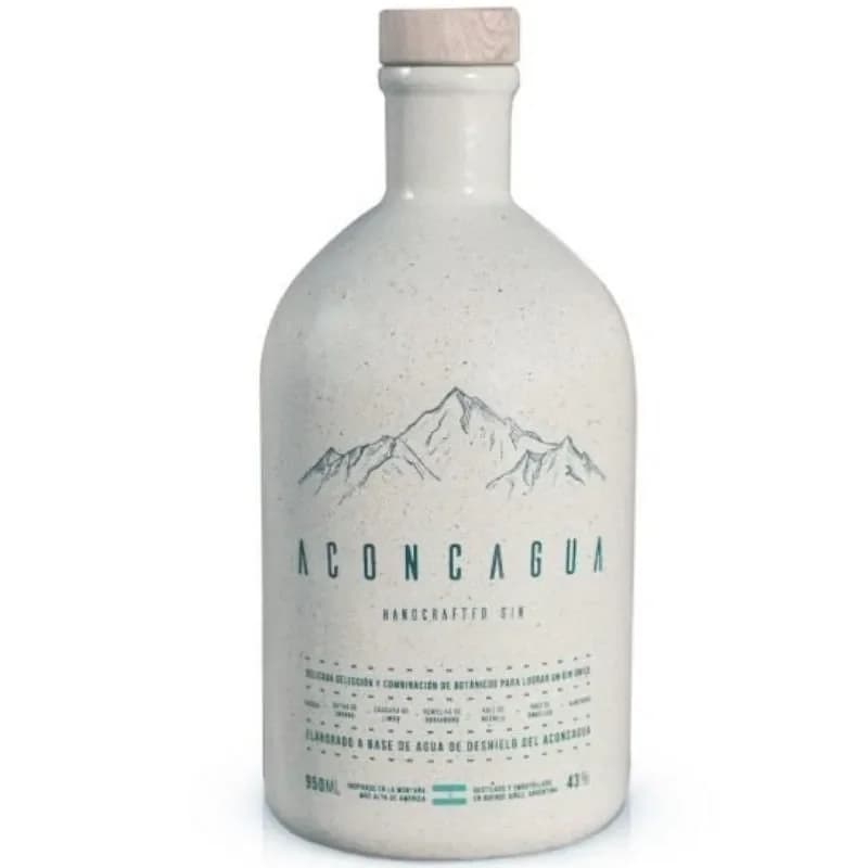 GIN ACONCAGUA CERAMICA 950CC