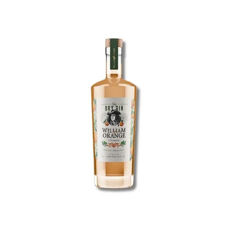 GIN WILLIAM OF ORANGE NARANJE 750CC